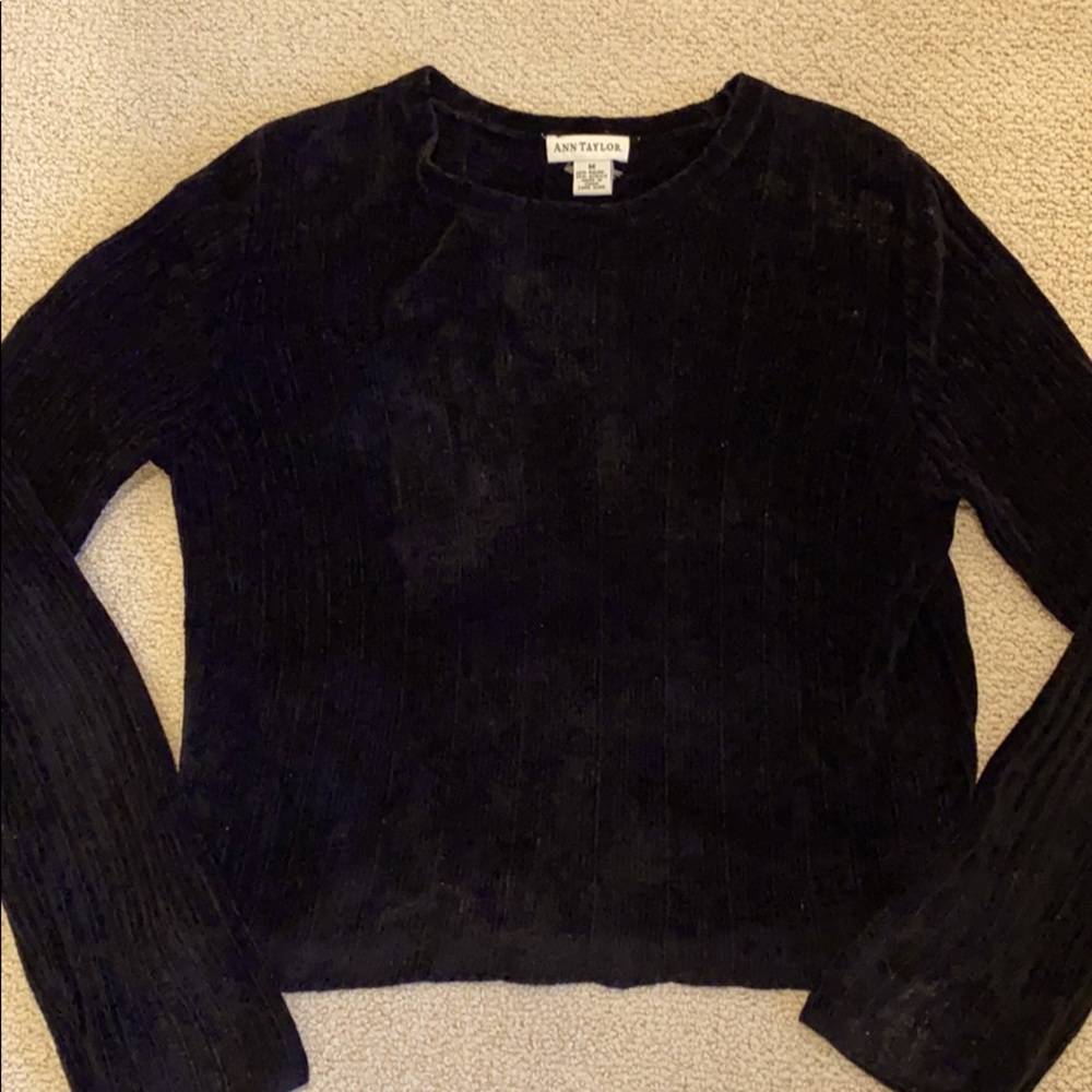 Ann Taylor black sweater